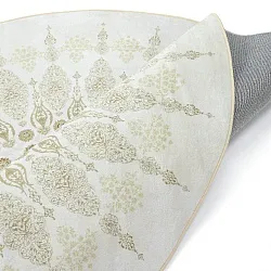 Okrągły dywan - Sandrigo (beżowy)
