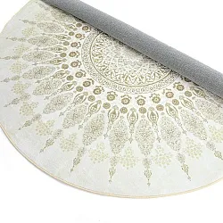 Okrągły dywan - Sandrigo (beżowy)