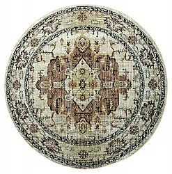 Okrągły dywan - Siliana (beżowy)