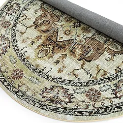 Okrągły dywan - Siliana (beżowy)