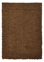 Dywany shaggy - Melilla Hand Woven Wool Shaggy (brązowy)