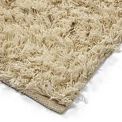 Dywany shaggy - Melilla Hand Woven Wool Shaggy (natura)