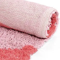 Dywany shaggy - Amira Natural Cotton Shaggy (różowy)