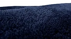 Okrągły dywan - Aranga Super Soft Fur (ciemny niebieski)