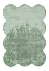 Falisty dywan shaggy - Aranga Super Soft Fur (zielony)
