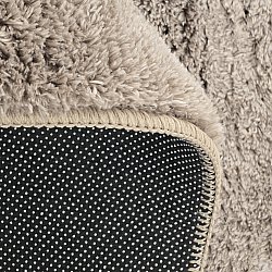 Owalny dywan shaggy - Aranga Super Soft Fur (brązowy)