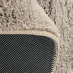 Owalny dywan shaggy - Aranga Super Soft Fur (brązowy)