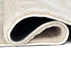 Owalny dywan shaggy - Aranga Super Soft Fur (beżowy)