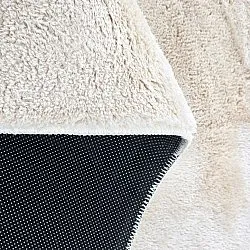 Owalny dywan shaggy - Aranga Super Soft Fur (beżowy)