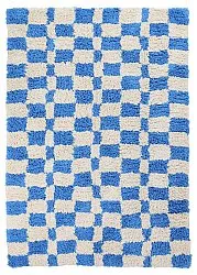 Dywany shaggy - Atrani Natural Cotton Shaggy (niebieski)