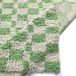 Dywany shaggy - Atrani Natural Cotton Shaggy (zielony)