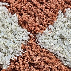 Dywany shaggy - Atrani Natural Cotton Shaggy (pomarańczowy)
