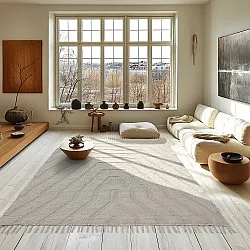Dywany shaggy - Callista Natural Cotton Shaggy (beżowy)