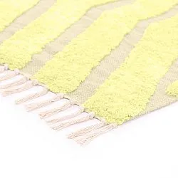 Dywany shaggy - Callista Natural Cotton Shaggy (żółty)