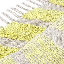 Dywany shaggy - Callista Natural Cotton Shaggy (żółty)