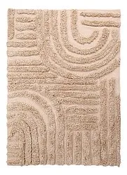 Dywany shaggy - Cazorla Natural Cotton Shaggy (beżowy)