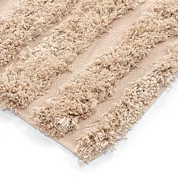 Dywany shaggy - Cazorla Natural Cotton Shaggy (beżowy)