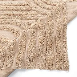 Dywany shaggy - Cazorla Natural Cotton Shaggy (beżowy)