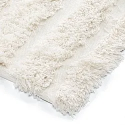 Dywany shaggy - Cazorla Natural Cotton Shaggy (białawy)