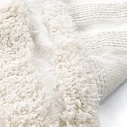 Dywany shaggy - Cazorla Natural Cotton Shaggy (białawy)