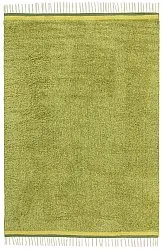 Dywany shaggy - Celina Natural Cotton Shaggy (zielony/żółty)