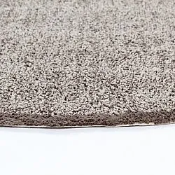 Okrągły dywan - Celina Natural Cotton Shaggy (beż/brąz)