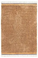 Dywany shaggy - Celina Natural Cotton Shaggy (brązowy/pomarańczowy)