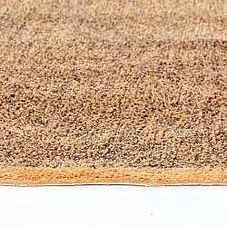 Okrągły dywan - Celina Natural Cotton Shaggy (brązowy/pomarańczowy)