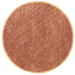 Okrągły dywan - Celina Natural Cotton Shaggy (czerwony)