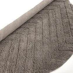 Okrągły dywan - Conara Natural Cotton Shaggy (kolor ciemnoszary)
