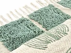 Dywany shaggy - Cyrus Natural Cotton Shaggy (zielony)