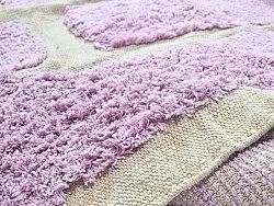 Dywany shaggy - Cyrus Natural Cotton Shaggy (fioletowy)