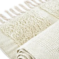Dywany shaggy - Cyrus Natural Cotton Shaggy (białawy)