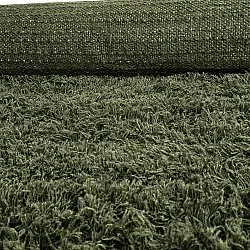 Dywany shaggy - Fassale Hand Woven Wool Shaggy (zieleń mchu)
