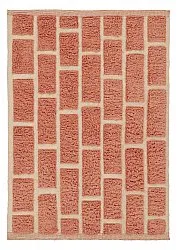 Dywany shaggy - Leknes Hand Woven Wool Shaggy (terakota)