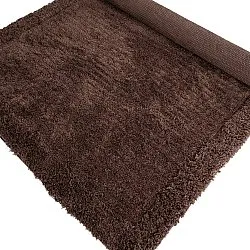 Dywany shaggy - Molyvos Natural Cotton Shaggy (brązowy)
