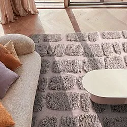 Dywany shaggy - Otranto Natural Cotton Shaggy (taupe)