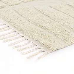 Dywany shaggy - Rani Natural Cotton Shaggy (beżowy)