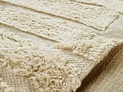 Dywany shaggy - Rani Natural Cotton Shaggy (beżowy)