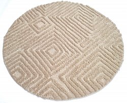 Okrągły dywan - Monti (beżowy)