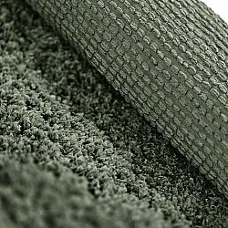 Dywany shaggy - Combarro Solid Cotton Shaggy (zielony)