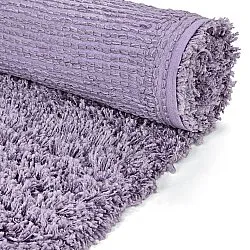 Dywany shaggy - Combarro Solid Cotton Shaggy (jasnofioletowy)