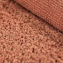 Dywany shaggy - Combarro Solid Cotton Shaggy (jasnopomarańczowy)