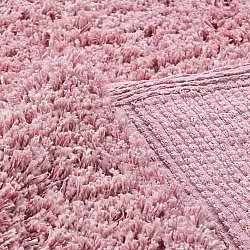 Dywany shaggy - Combarro Solid Cotton Shaggy (jasnoróżowy)