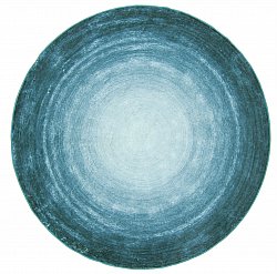 Okrągły dywan - Shade (turkus)