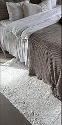 Dywany shaggy - Ebba Natural Cotton Shaggy (offwhite)