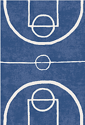 Dywan dziecicęy - Basket (niebieski)