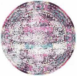 Okrągły dywan - Jedaida (rosa/multi)