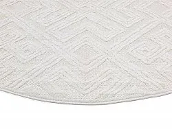 Okrągły dywan - Indoor/Outdoor Shirley (cream)