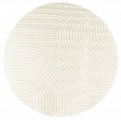 Okrągły dywan - Devon (cream)